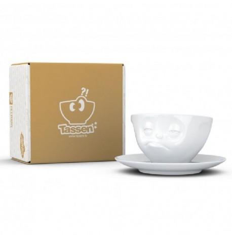 Чашка с блюдцем Tassen Snoozy (200 мл) фарфоровая