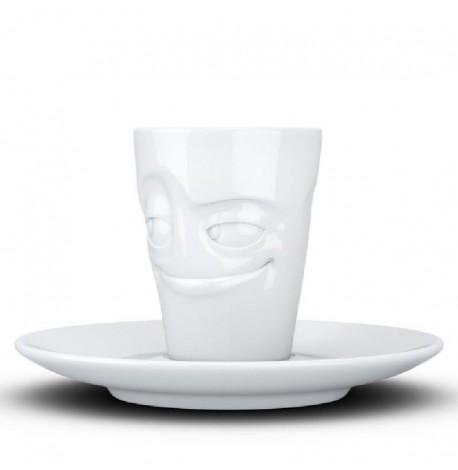Чашка для эспрессо с блюдцем Tassen Impish (80 мл), фарфор