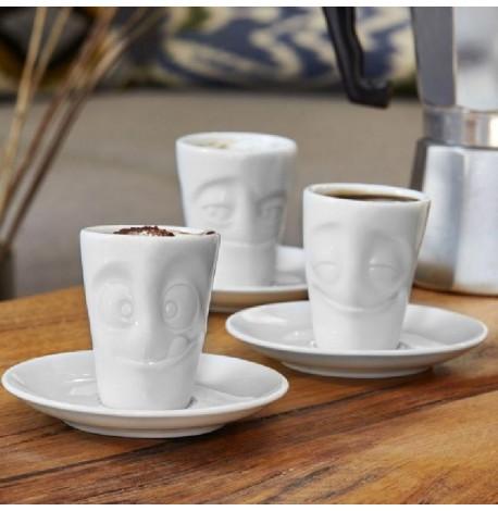 Чашка для эспрессо с блюдцем Tassen Impish (80 мл), фарфор