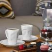 Чашка для эспрессо с блюдцем Tassen Baffled (80 мл), фарфор
