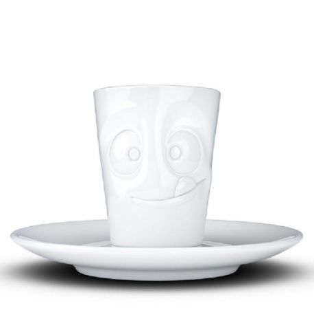 Чашка для эспрессо с блюдцем Tassen Tasty (80 мл), фарфор
