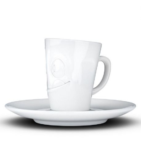 Чашка для эспрессо с блюдцем Tassen Tasty (80 мл), фарфор