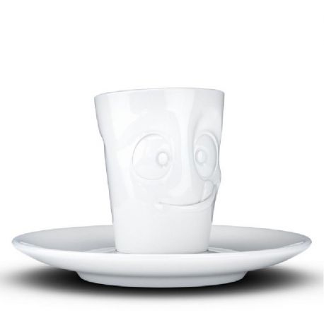 Чашка для эспрессо с блюдцем Tassen Tasty (80 мл), фарфор