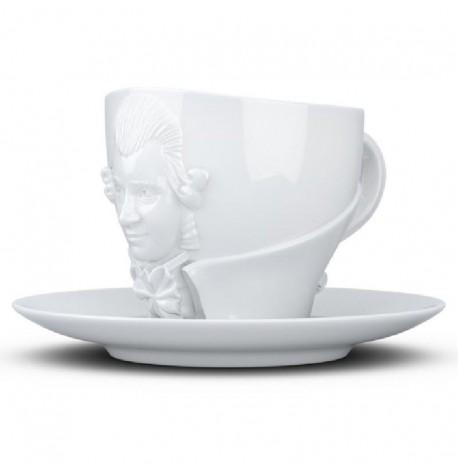 Чашка с блюдцем Tassen Wolfgang Amadeus Mozart (260 мл) фарфоровая