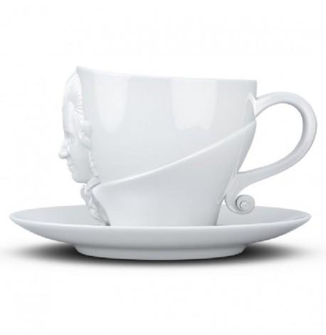 Чашка с блюдцем Tassen Wolfgang Amadeus Mozart (260 мл) фарфоровая