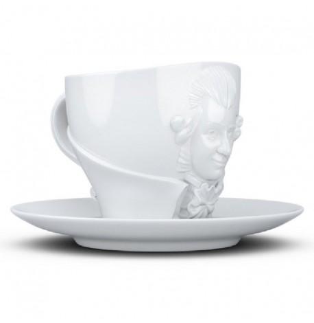 Чашка с блюдцем Tassen Wolfgang Amadeus Mozart (260 мл) фарфоровая