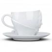 Чашка с блюдцем Tassen Wolfgang Amadeus Mozart (260 мл) фарфоровая