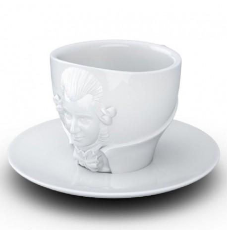 Чашка с блюдцем Tassen Wolfgang Amadeus Mozart (260 мл) фарфоровая