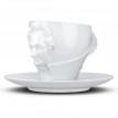 Чашка с блюдцем Tassen Johann Wolfgang von Goethe (260 мл) фарфоровая