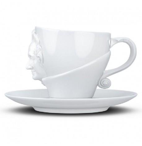 Чашка с блюдцем Tassen Johann Wolfgang von Goethe (260 мл) фарфоровая