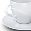 Чашка с блюдцем Tassen Johann Wolfgang von Goethe (260 мл) фарфоровая
