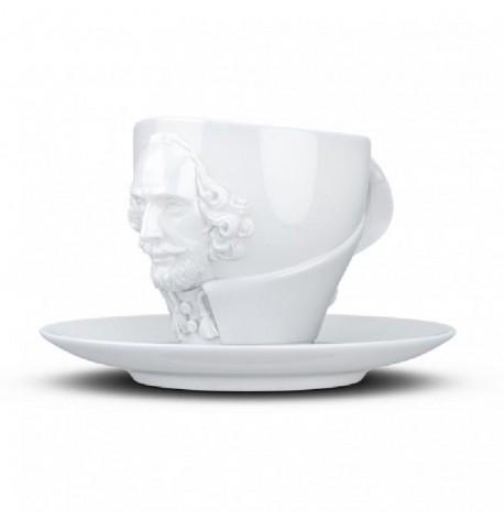 Чашка с блюдцем Tassen William Shakespeare (260 мл) фарфоровая
