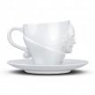 Чашка с блюдцем Tassen William Shakespeare (260 мл) фарфоровая