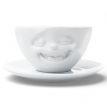 Чашка з блюдцем Tassen Laughing (200 мл) порцелянова