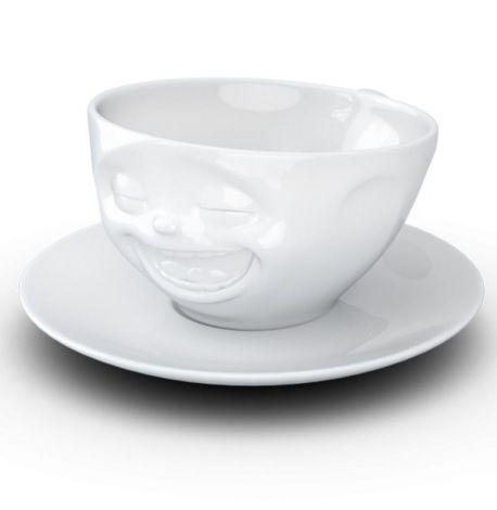 Чашка з блюдцем Tassen Laughing (200 мл) порцелянова