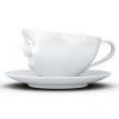 Чашка з блюдцем Tassen Laughing (200 мл) порцелянова