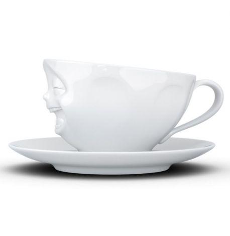 Чашка з блюдцем Tassen Laughing (200 мл) порцелянова