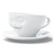 Чашка с блюдцем Tassen Winking (200 мл) фарфоровая