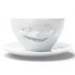 Чашка с блюдцем Tassen Winking (200 мл) фарфоровая