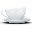 Чашка с блюдцем Tassen Winking (200 мл) фарфоровая
