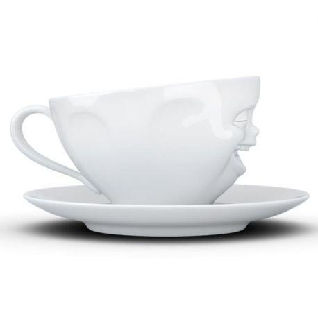 Чашка с блюдцем Tassen Winking (200 мл) фарфоровая
