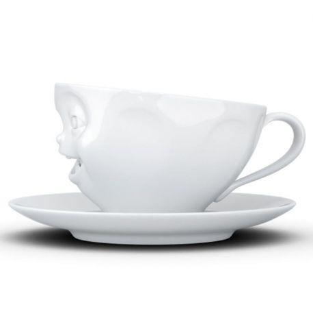 Чашка с блюдцем Tassen Winking (200 мл) фарфоровая