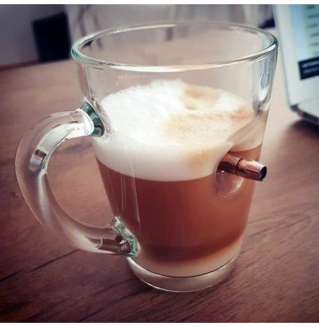 Стеклянная чашка с пулей 7.62 мм (300 мл)