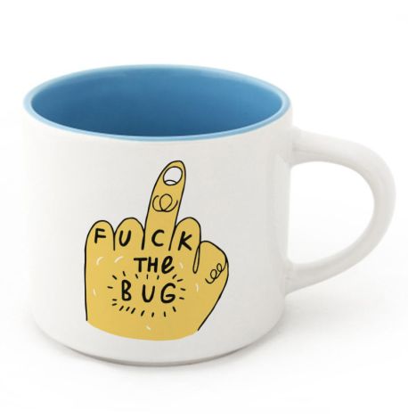 Кружка Fuck the bug (450 мл) 