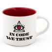Кружка In code we trust (450 мл) 