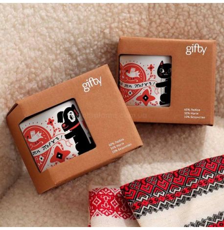 Кружка з собакою «Як добре, що ти завжди поруч» (350 мл)