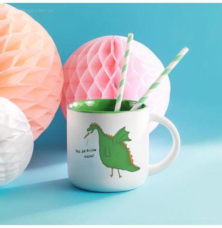 Кружка з Гусем «Не драконь мене» (350 мл)