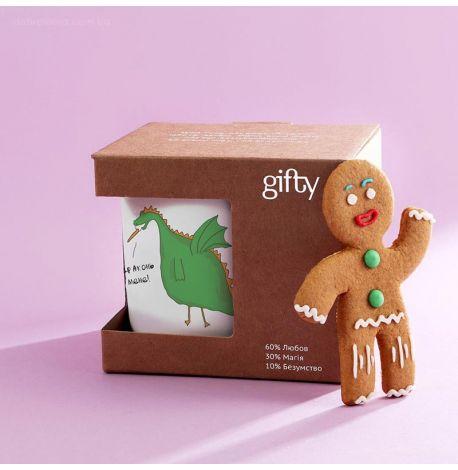 Кружка з Гусем «Не драконь мене» (350 мл)