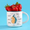 Кружка с ежиком «Мамина правда» (350 мл) 