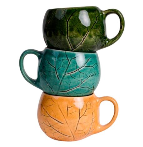 Чашка «Лопух» морская волна (200 мл)