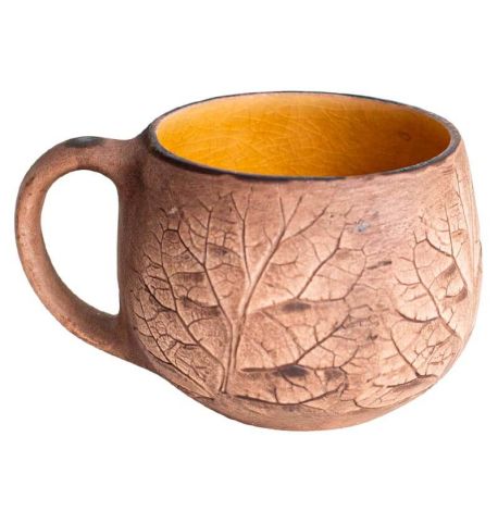 Кружка «Бочка лопух» желтая (350 мл)