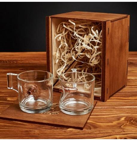 Набор 2-х чашек для эспрессо с пулей 7.62 мм (95 мл)