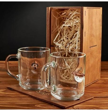 Набор 2-х чашек с пулей 7.62 мм (200 мл)