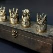 Набор бронзовых стопок «Царский улов» (4 шт)