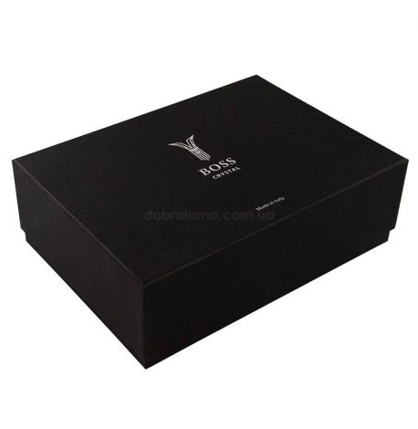 Набор для алкоголя «Казаки Silver» Boss Crystal (графин + 6 стопок)