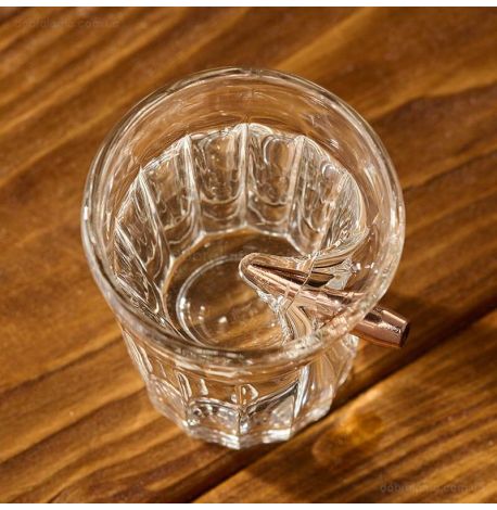 Набор 6-ти граненых стопок с пулей 5.45