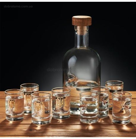 Набор для алкоголя «Патриотический» в коробе с БК