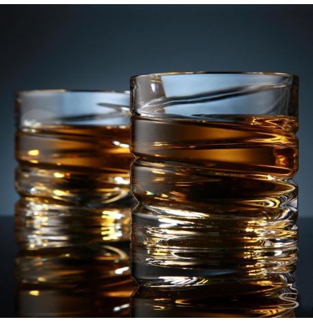 Набор 2-х вращающихся рюмок Shtox «Спираль»