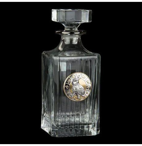 Набор для алкоголя «Кролик-23» Boss Crystal (графин + 6 стопок)