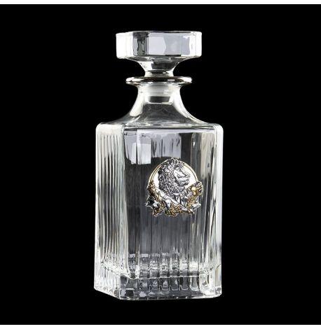 Набір для алкоголю «Лев» Boss Crystal (графін + 6 стопок)