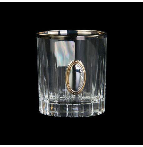 Набор для алкоголя с овалами Boss Crystal (графин + 6 стопок)