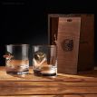 Набір 2-х склянок для віскі «ДШВ+куля»