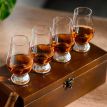 Набір 4-х келихів для віскі Glencairn в дерев'яній коробці