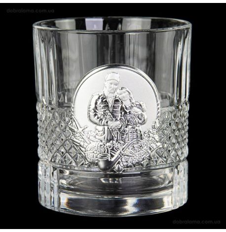 Набор 6-ти стаканов для виски «Казаки» Boss Crystal