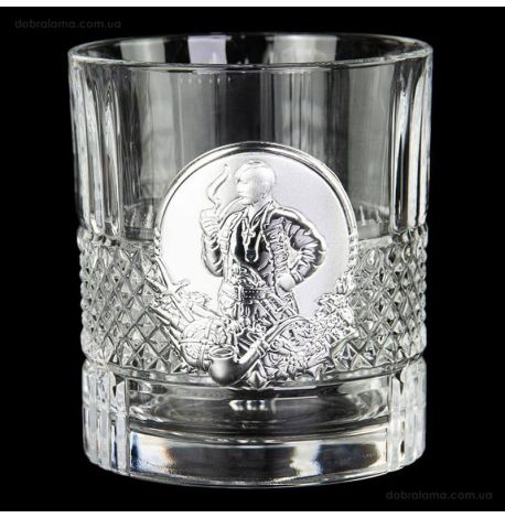 Набор 6-ти стаканов для виски «Казаки» Boss Crystal