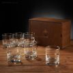 Набор 6-ти стаканов для виски с пулей 7.62 мм